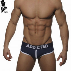 2016 fashion AD brand mens underpants 1 piece/lot cotton men briefs sexy gay men underwear slip cuecas male panties hot sale