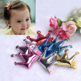 Kids Hair Clips 2PCS Hair Clips Girls Party Princess Leather Hair Style Buckle Diademas Para Meninas #2458