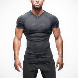 2016 New Arrival GYMShark Stringer T shirt Men Gymshark Bodybuilding and Fitness Men's Singlets  Tank Shirts fitness Clothes