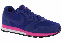 New Nike MD Runner 2 Athletic Shoes Blue/Pink White Women's Size 6 749869 446 ❤️