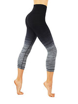 CodeFit Yoga Power Flex Dry-Fit Pants Workout Printed Leggings Ombte Print