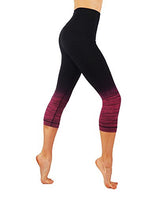 CodeFit Yoga Power Flex Dry-Fit Pants Workout Printed Leggings Ombte Print