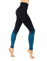 CodeFit Yoga Power Flex Dry-Fit Pants Workout Printed Leggings Ombte Print