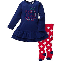 Gerber Girls' Micro Fleece Dress with Tights