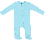 Baby Bodysuit Footie Organic Cotton - Sleep n Play with Gloved Sleeve