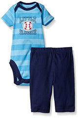 Gerber Baby Boys' 3 Piece Bodysuit, Cap, and Pant Set