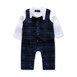 Ferenyi US Baby Boys Bowtie Gentleman Romper Jumpsuit Overalls Rompers - Free + Shipping