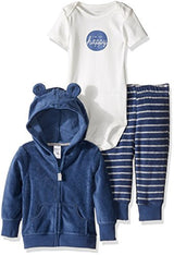 Carter's Baby Boys' 3 Piece Terry Cardigan Set (Baby)