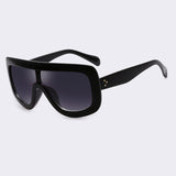 WINLA Newest Unique Women Sunglasses Square Glasses Vintage Big Frame Sun Glasses Acetate Shades Gradient Eyeglasses UV400