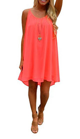 Preferhouse Women's Beach Cover Up Casual Sun Dress Maxi Tanks