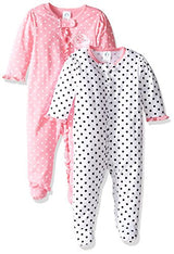 Gerber Baby 2 Pack Zip Front Sleep 'n Play
