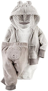 Carter's Baby Boys' 3 Piece Terry Cardigan Set (Baby)