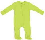 Baby Bodysuit Footie Organic Cotton - Sleep n Play with Gloved Sleeve