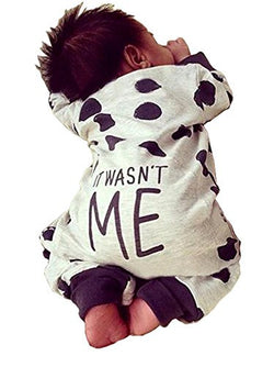 Newborn Baby Boy Girl Warm Long Sleeve Romper Outfits Jumpsuit Bodysuit Clothes