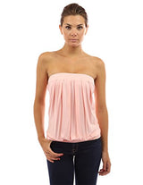 PattyBoutik Women's Pleated Tube Top