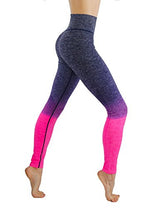 CodeFit Yoga Power Flex Dry-Fit Pants Workout Printed Leggings Ombte Print