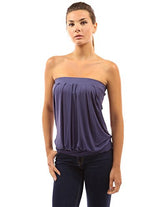 PattyBoutik Women's Pleated Tube Top