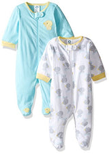 Gerber Baby 2 Pack Zip Front Sleep 'n Play