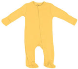 Baby Bodysuit Footie Organic Cotton - Sleep n Play with Gloved Sleeve