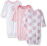 Luvable Friends Unisex 3 Pack Cotton Gown