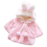 Muxika Fashion Baby Girl Fur Winter Warm Coat Cloak Jacket Thick Warm Clothes