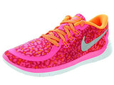 Nike Girl's Free 5.0 Print Running Shoe