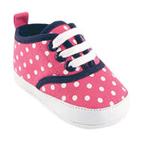 Luvable Friends Girl's Print Canvas Sneaker Casual Sneaker