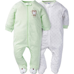 Gerber Baby 2 Pack Zip Front Sleep 'n Play