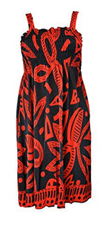 Bright Silky Smooth Smocked Bodice Sun Dress - Assorted Colors