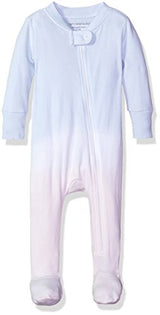 Burt's Bees Baby Girls' Organic Zip Front Sleeper