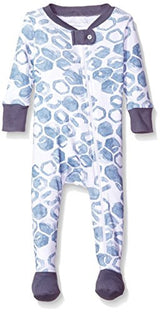 Burt's Bees Baby Girls' Organic Zip Front Sleeper
