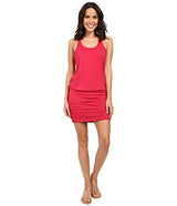Michael Stars Women's Scoop-Neck Shirred Racerback Dress - Free + Shipping
