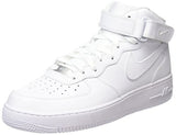 Nike Air Force 1 Mid White White Womens Trainers