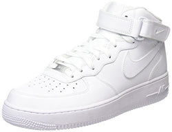 Nike Air Force 1 Mid White White Womens Trainers