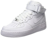 Nike Air Force 1 Mid White White Womens Trainers