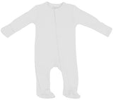 Baby Bodysuit Footie Organic Cotton - Sleep n Play with Gloved Sleeve