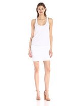 Michael Stars Women's Scoop-Neck Shirred Racerback Dress - Free + Shipping