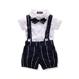 Ferenyi US Baby Boys Bowtie Gentleman Romper Jumpsuit Overalls Rompers - Free + Shipping