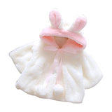 Muxika Fashion Baby Girl Fur Winter Warm Coat Cloak Jacket Thick Warm Clothes