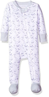 Burt's Bees Baby Girls' Organic Zip Front Sleeper