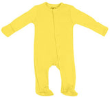 Baby Bodysuit Footie Organic Cotton - Sleep n Play with Gloved Sleeve